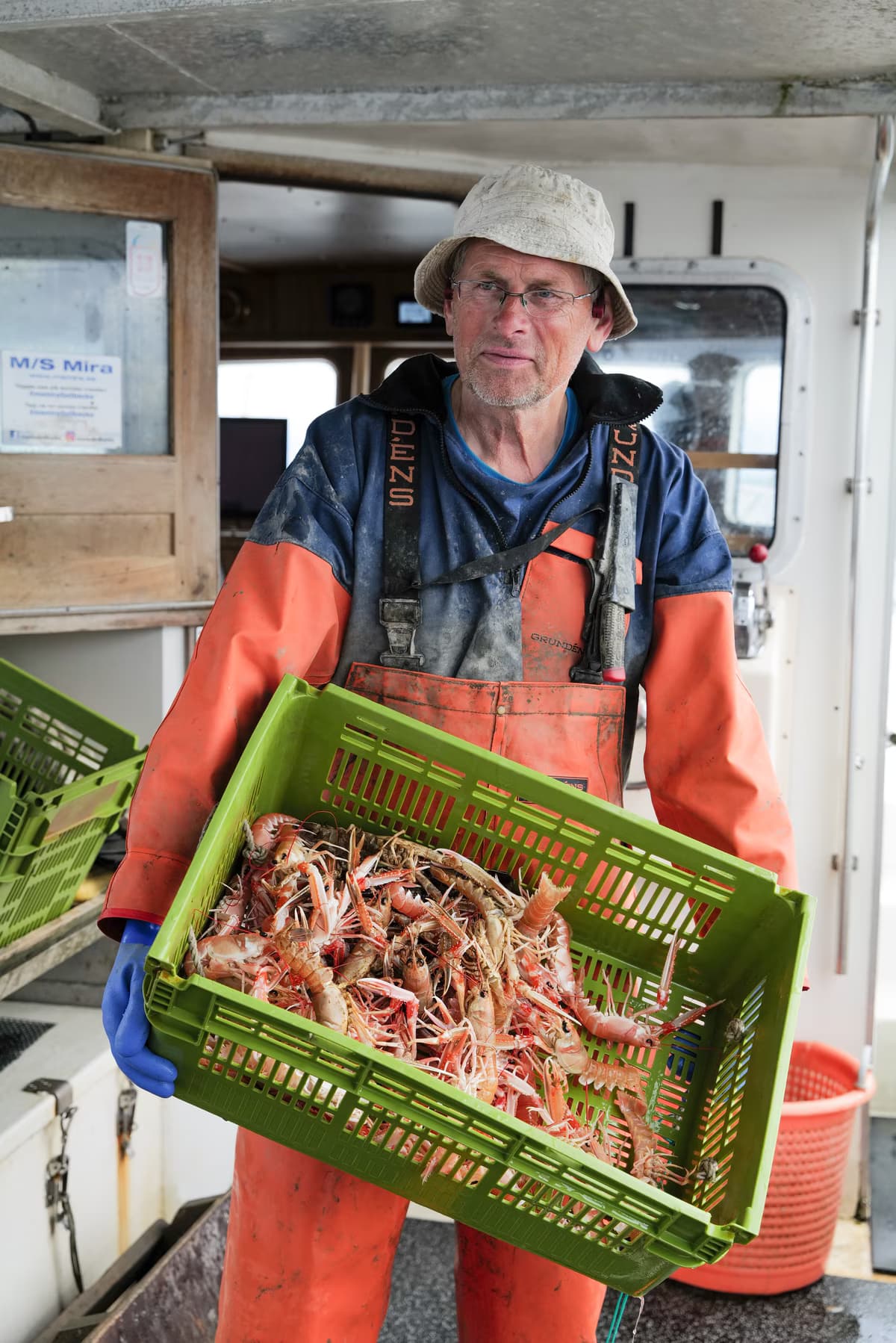 Ingemar Granqvist at the pier in Fjällbacka